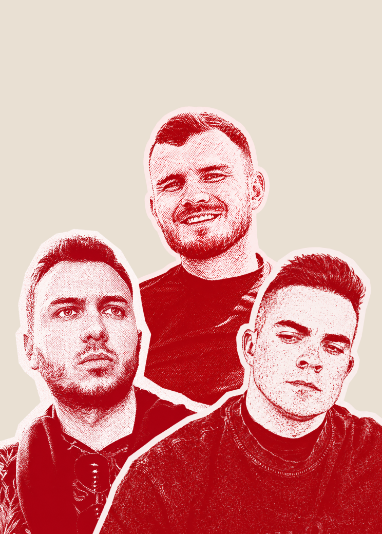 Vas, Denis and Artem, founders of Numerus